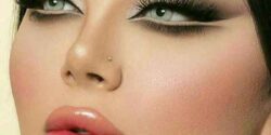 مدل آرایش صورت ملایم مجلسی به سبک ملایم اروپایی و غلیظ زیبا
