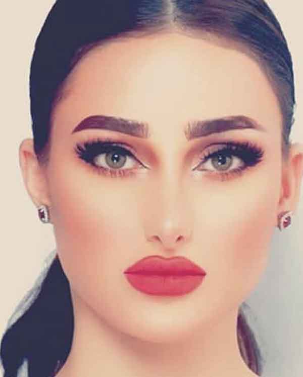 مدل آرایش صورت ملایم مجلسی به سبک ملایم اروپایی و غلیظ زیبا
