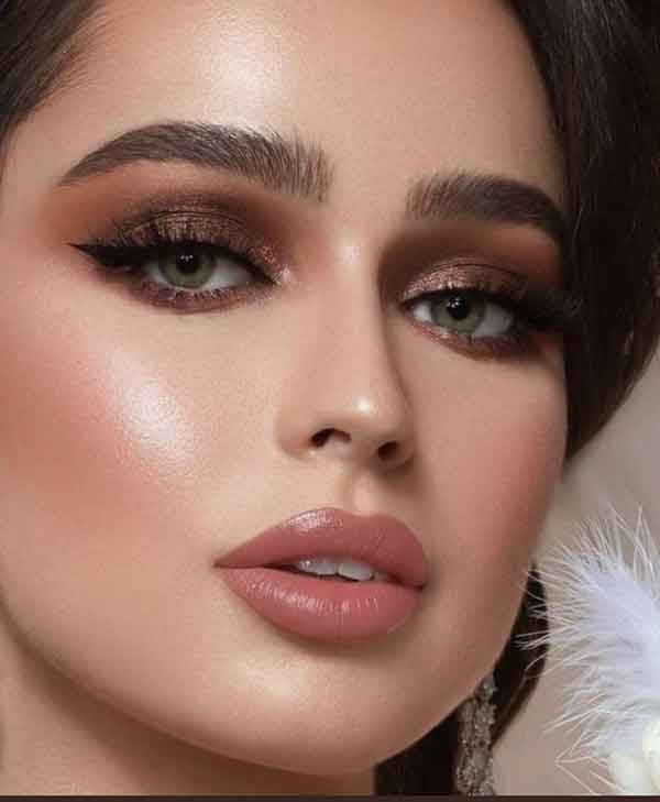 مدل آرایش صورت ساده ملایم و غلیظ زیبا حرفه ای متفاوت