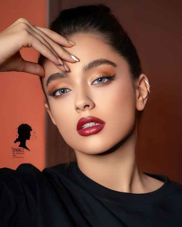 مدل آرایش صورت ساده ملایم و غلیظ زیبا حرفه ای متفاوت