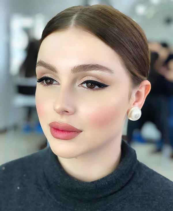 مدل آرایش صورت ساده ملایم و غلیظ زیبا حرفه ای متفاوت