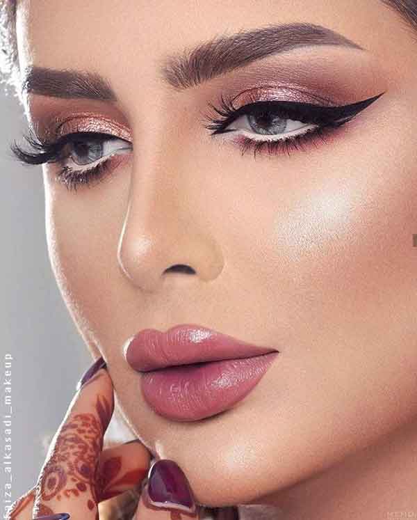 مدل آرایش زنانه ساده و جذاب برای همه جا شیک و خوشگل