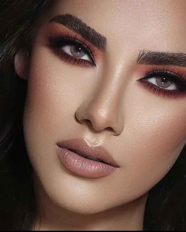 مدل آرایش زنانه ساده و جذاب برای همه جا شیک و خوشگل