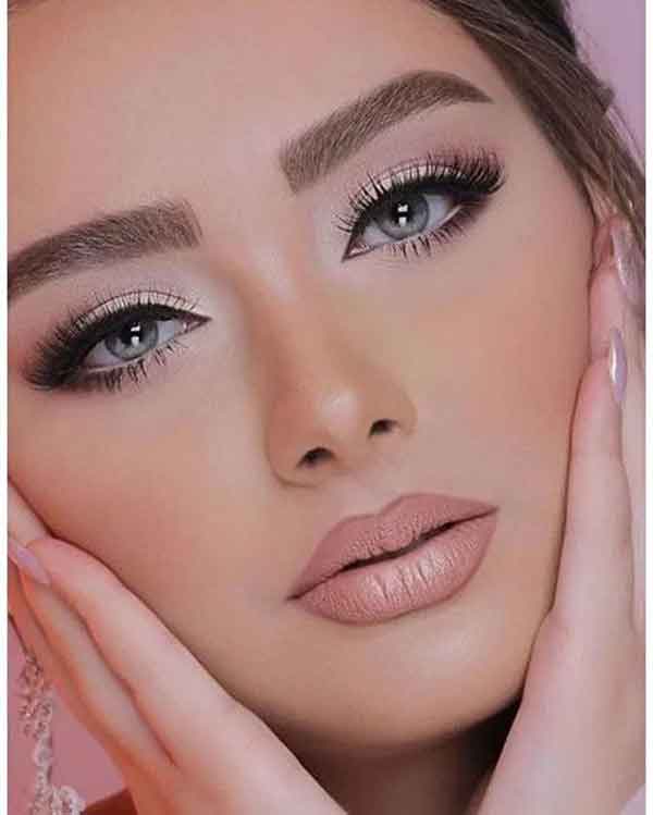 مدل آرایش زنانه ساده و جذاب برای همه جا شیک و خوشگل