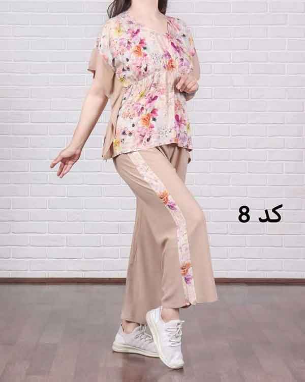 مدل بلوز شلوار نخی تو خونه ای راحت و زیبا جدید و دیدنی