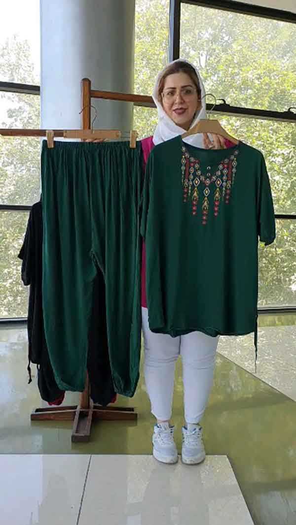 مدل بلوز شلوار نخی تو خونه ای راحت و زیبا جدید و دیدنی