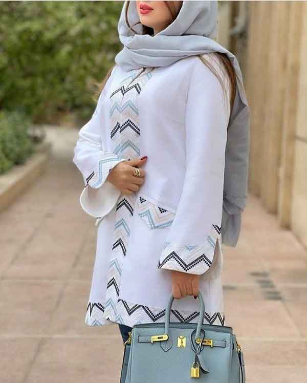 مدل مانتو کوتاه 1402 خوشگل اینستایی جلو باز و بسته جذاب