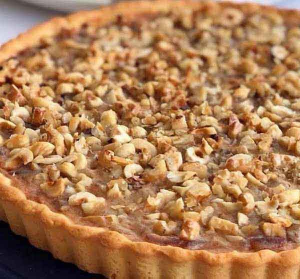 تارت شکلاتی با بیسکویت پتی بور طرز تهیه تارت ساده تارت شکلاتی با خمیر تارت موز و گردو طرز تهیه تارت کوچک نکات خمیر تارت طرز تهیه تارت موز