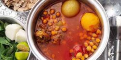 فوت و فن آبگوشت به و بادمجان قمی و راز خوشمزگی آبگوشت به و بادمجان قمی