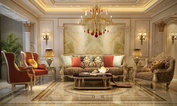 مدل چیدمان منزل به سبک کلاسیک با دکوراسیون شیک و لاکچری جدید سال