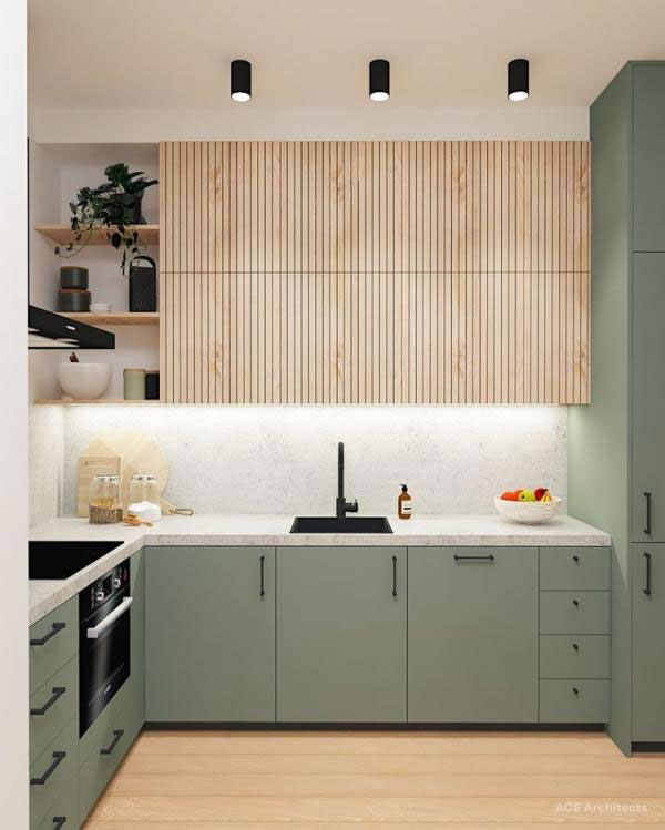 مدل کابینت آشپزخانه کوچک ایرانی جدید شیک کلاسیک و مدرن جذاب