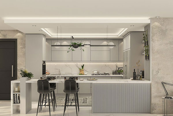 مدل کابینت آشپزخانه کوچک ایرانی جدید شیک کلاسیک و مدرن جذاب