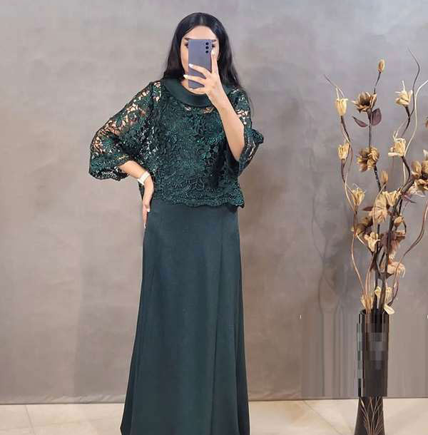 مدل لباس مجلسی با پارچه گیپور گل برجسته شیک و دلبر زنانه و دخترانه