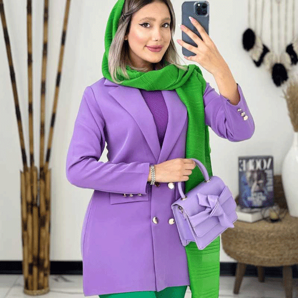 مدل مانتو کتی جلو بسته جدید