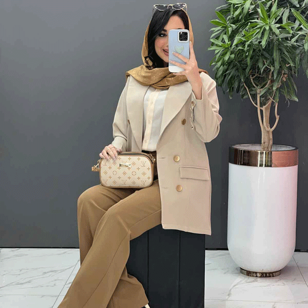 مدل مانتو کتی جلو بسته جدید