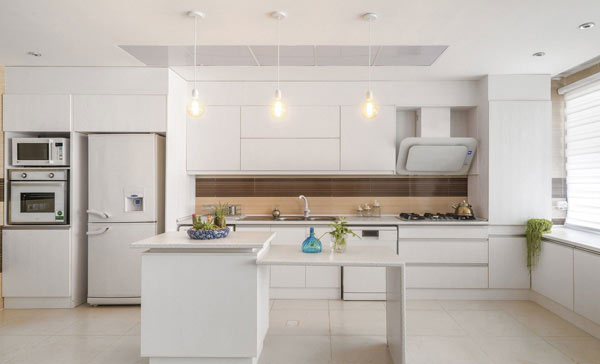 مدل آشپزخانه ساده شیک و مدرن با طراحی جذاب و لاکچری