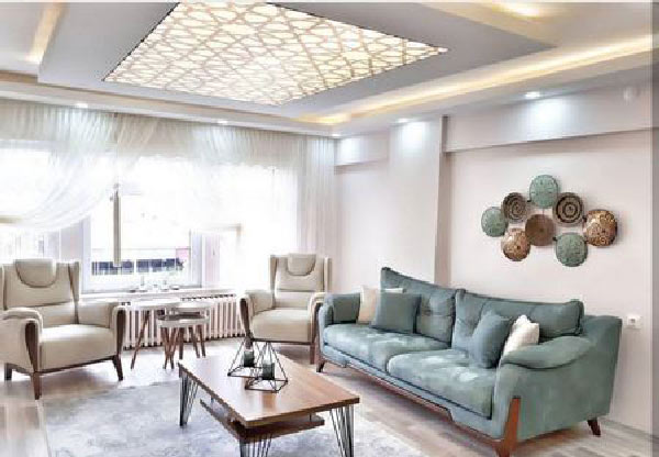 مدل چیدمان منزل عروس با طراحی شیک و لاکچری ساده