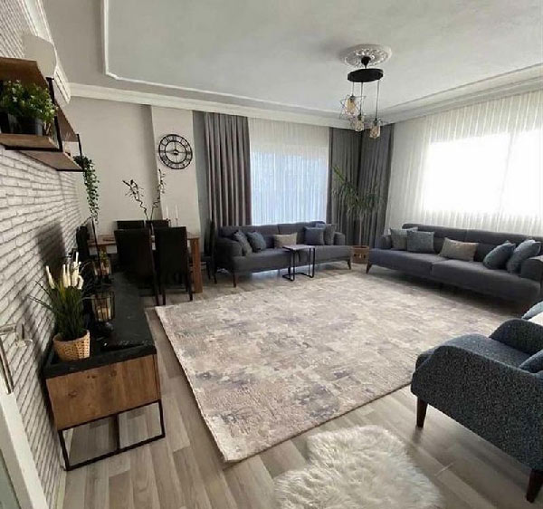 مدل چیدمان منزل عروس با طراحی شیک و لاکچری ساده