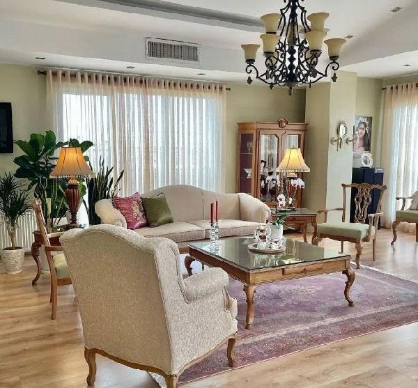 مدل چیدمان منزل عروس با طراحی شیک و لاکچری ساده