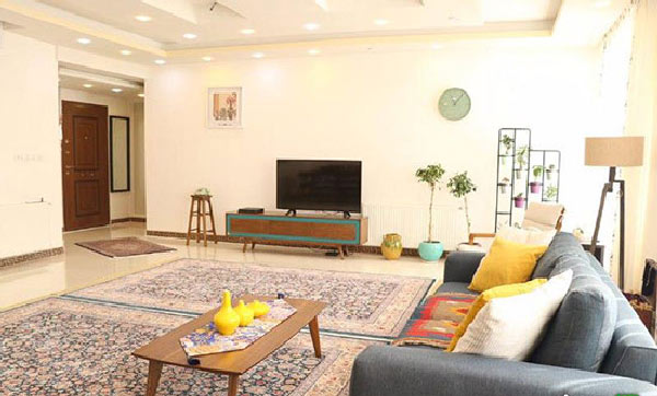 مدل چیدمان منزل ایرانی با طراحی شیک و جذاب وزیبا