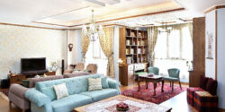 مدل چیدمان منزل ایرانی با طراحی شیک و جذاب و زیبا