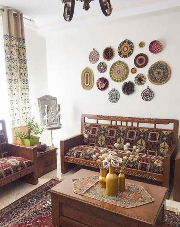 مدل چیدمان منزل ایرانی ساده سنتی و کلاسیک و مدرن با طراحی شیک