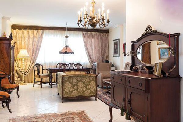 مدل چیدمان منزل کلاسیک با طراحی متفاوت و ایده های کاربردی شیک