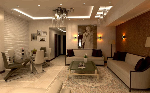 مدل چیدمان منزل مدرن شیک و لاکچری ساده عروس 