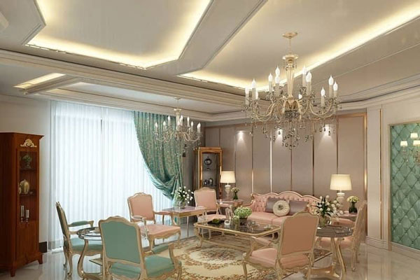 مدل چیدمان منزل مدرن شیک و لاکچری ساده عروس 