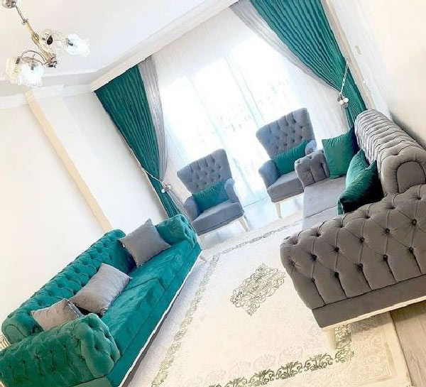 مدل چیدمان منزل ساده با دیزاین شیک و لاکچری و جدید 
