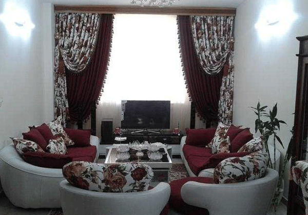 چیدمان منزل مستطیلی ایرانی شیک و خاص با دیزاین لاکچری
