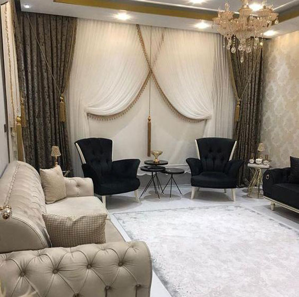 چیدمان منزل شیک و ساده و لوکس ایرانی لاکچری با نکات خاص