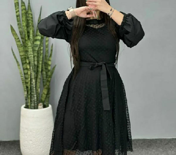 مدل پیراهن عروسکی دخترانه پرنسسی و پفی شیک و دلبر