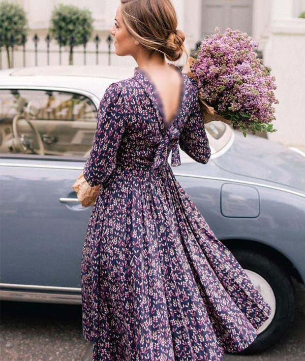 مدل پیراهن ساده مناسب مهانی و مجلسی دخترانه و زنانه خوش دوخت