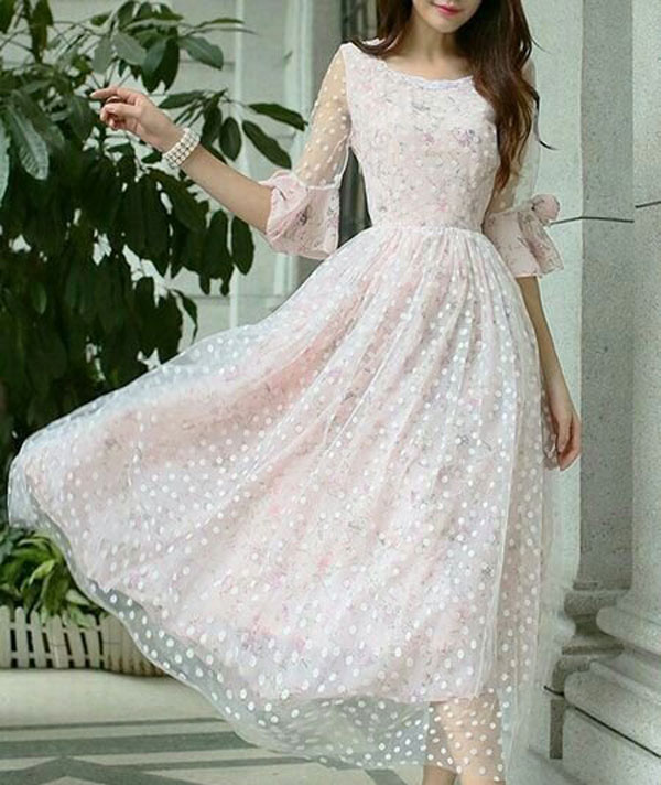 مدل پیراهن ساده مناسب مهانی و مجلسی دخترانه و زنانه خوش دوخت