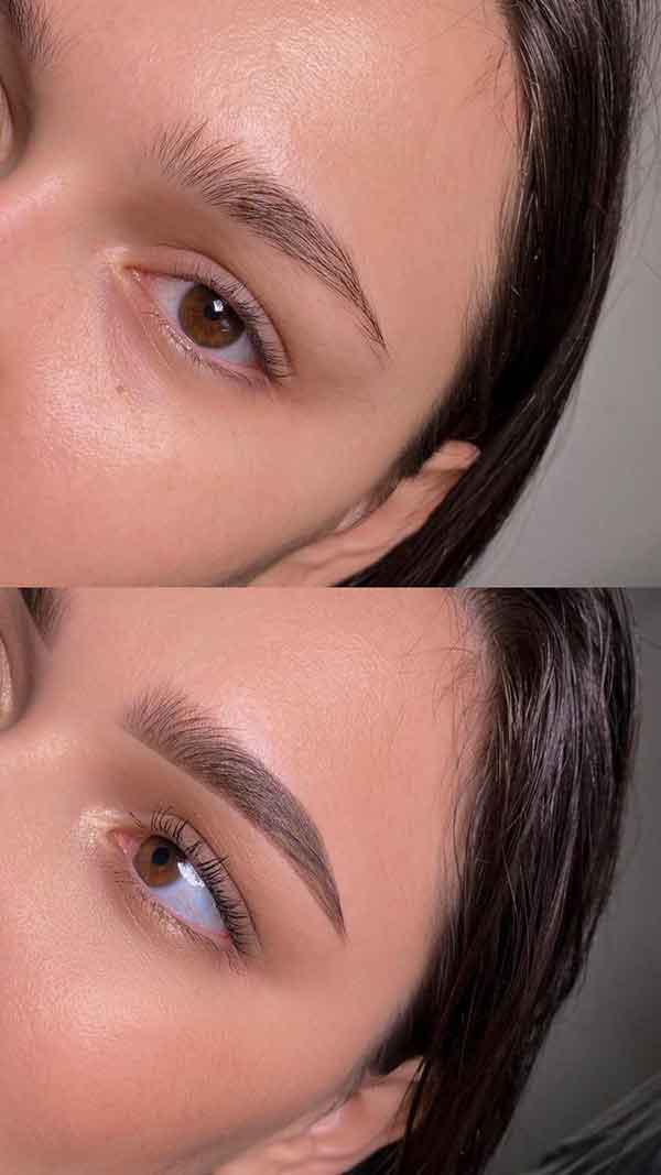 مدل ابرو اسپرت جوان کننده صورت شیک و جدید برای انواع فرم صورت