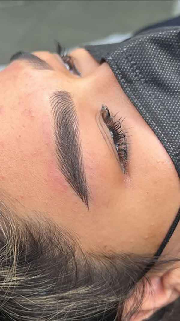 مدل ابرو فیبروز جدید و طبیعی زیبا و جذاب بلند و کوتاه