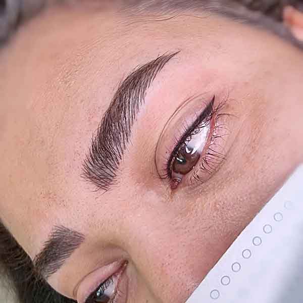مدل ابرو فیبروز جدید و طبیعی زیبا و جذاب بلند و کوتاه