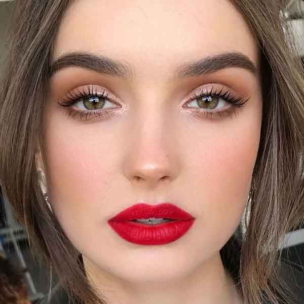 مدل آرایش زنانه برای عروسی 2023 اروپایی جدید و زیبا