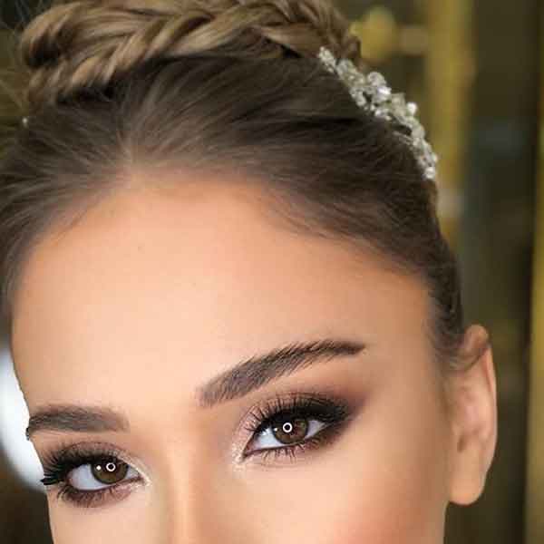 مدل آرایش زنانه برای عروسی 2023 اروپایی جدید و زیبا