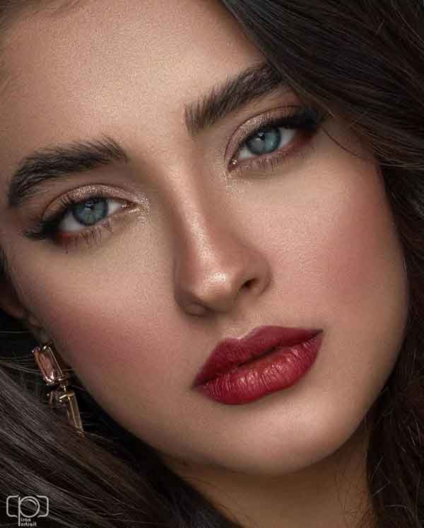 مدل آرایش زنانه برای عروسی شیک و جدید چاق لاغر خاص