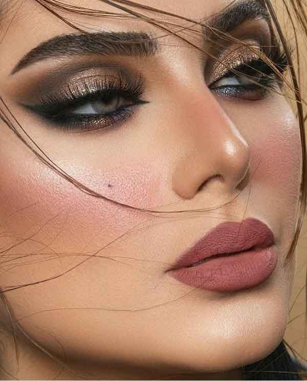 مدل آرایش زنانه برای عروسی شیک و جدید چاق لاغر خاص