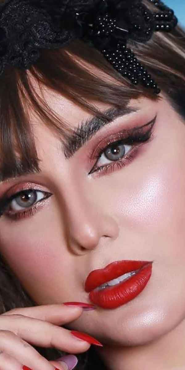 مدل آرایش زنانه برای عروسی شیک و جدید چاق لاغر خاص