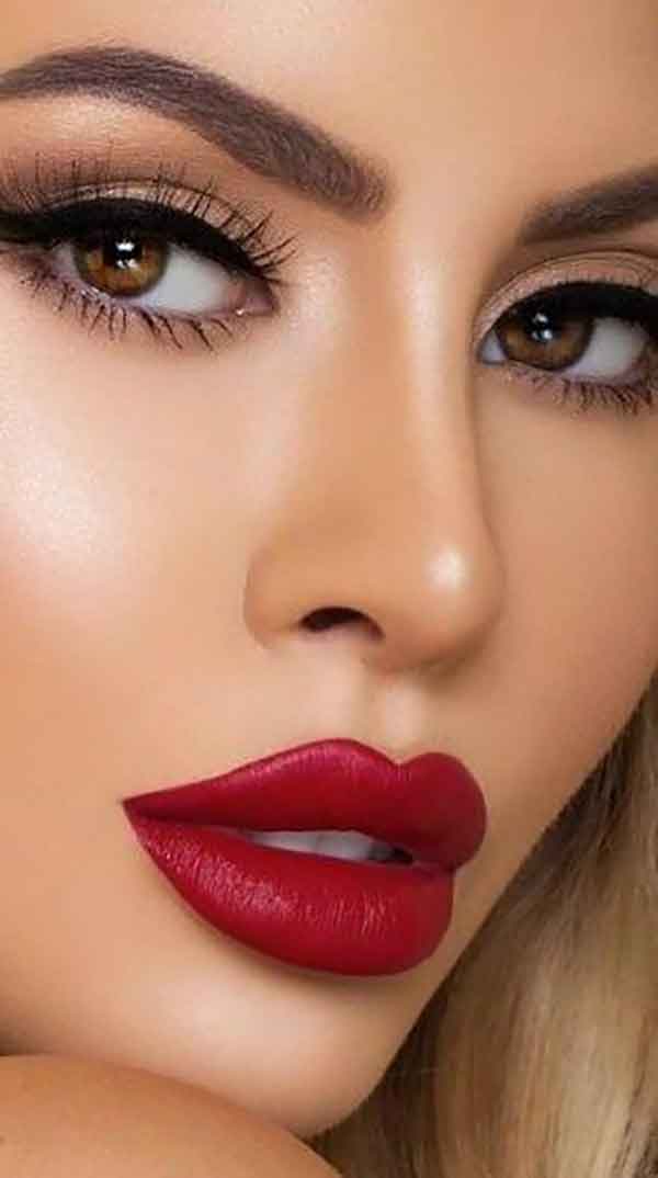 مدل آرایش زنانه برای عروسی شیک و جدید چاق لاغر خاص