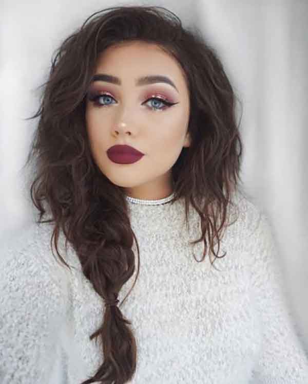 مدل آرایش زنانه برای عروسی 2023 اروپایی جدید و زیبا