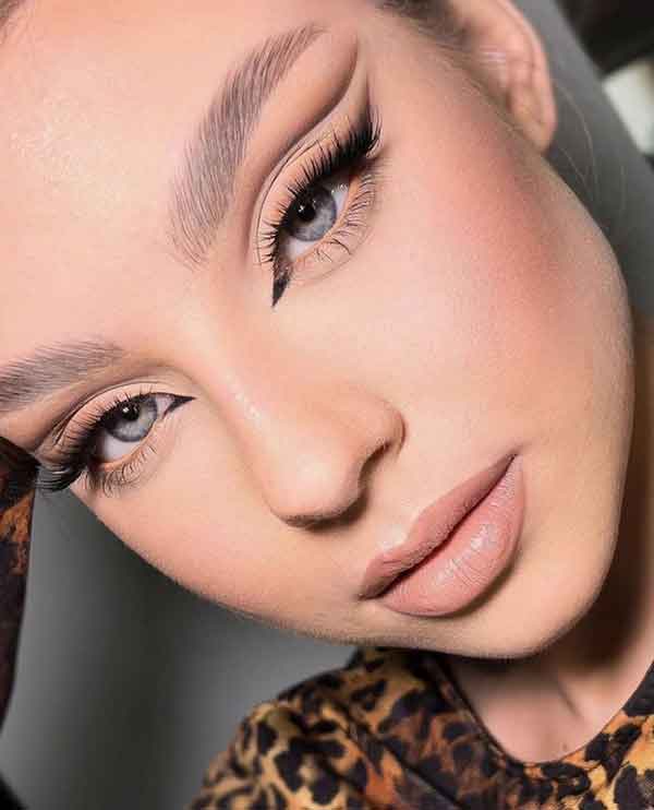 مدل آرایش زنانه جدید مجلسی ساده و شیک برای مراسم های عروسی