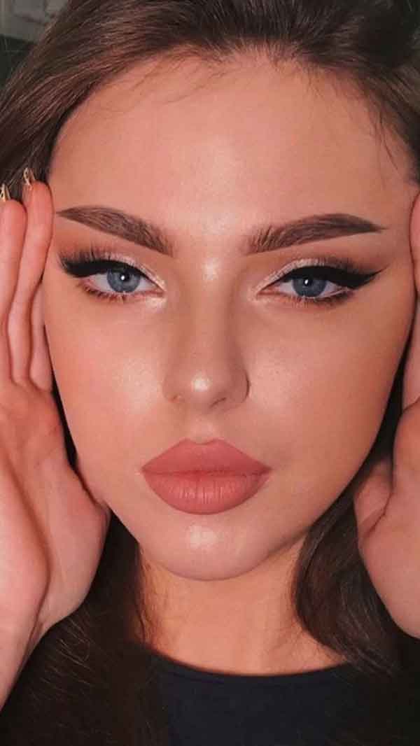 مدل آرایش زنانه جدید مجلسی ساده و شیک برای مراسم های عروسی