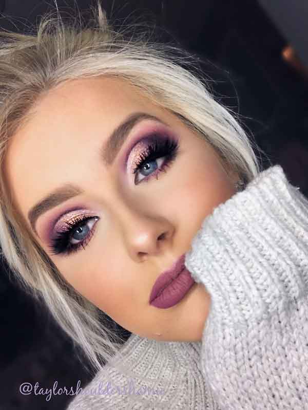 مدل آرایش زنانه جدید مجلسی ساده و شیک برای مراسم های عروسی