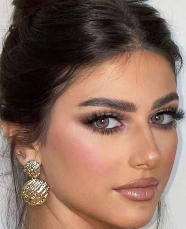 مدل آرایش زنانه ساده و شیک برای عروسی ملایم و غلیظ شیک