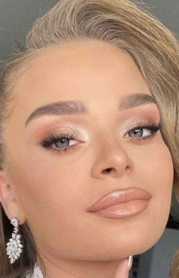 مدل آرایش زنانه ساده و شیک برای عروسی ملایم و غلیظ شیک